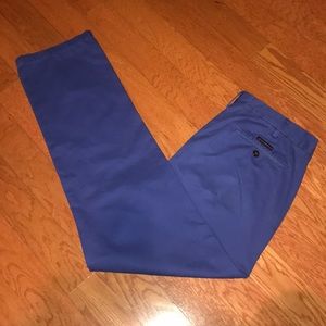 Black Brown 1826 Classic Fit 34W 32L Chinos (Blue)